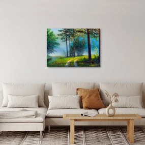 Obraz - Olejomaľba krajiny (70x50 cm)