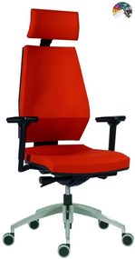 ANTARES Manažérska kancelárska stolička 1870 SYN MOTION čalúnenie RELIFE MELANGE