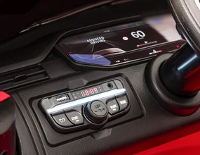 Elektrické autíčko Range Rover SUV Lift červené