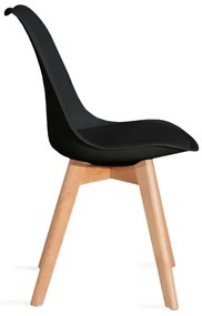 Jedálenská stolička FISCO ALL 972816 čierna