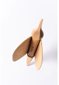 Soška v tvare vtáčika z dubového dreva Gazzda