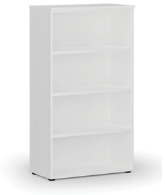 Kancelársky regál PRIMO WHITE, 1434 x 800 x 420 mm, biela