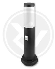 LED záhradná lampa E27 Manila senzor 45cm - čierna Čierna