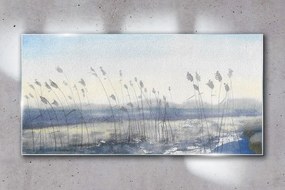 Skleneny obraz Abstrakcie zimné sneh