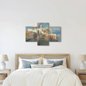 Obraz - William Stanley Haseltine, Santa Maria a Cetrella, Anacapri, reprodukcia (90x60 cm)