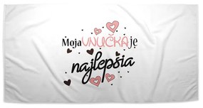 Sablio Uterák Moja vnučka je najlepšia - 70x140 cm