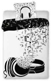 Bavlnené obliečky Homa MUSIC 140x200 cm