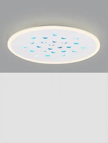 Moderné stropné svietidlo Astraeus RGB 60 s diaľkovým ovládaním