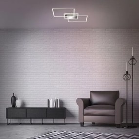 Brilo - LED Stmievateľný prisadený luster FRAME 2xLED/20W/230V 2700-6500 + DO