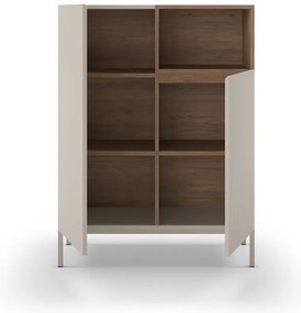 Krémová skrinka 90x120 cm Cailin – Marckeric