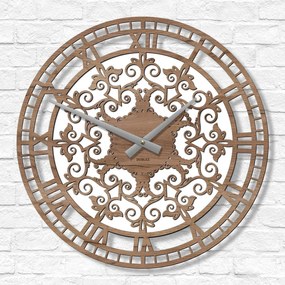 DUBLEZ | Drevené nástenné hodiny - Ornamenty
