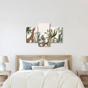 Obraz - Obyvatelia Afriky (90x60 cm)