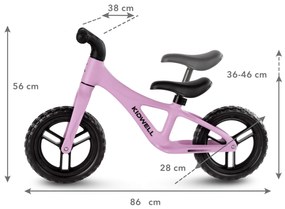 Balančný bicykel JOGO Pink