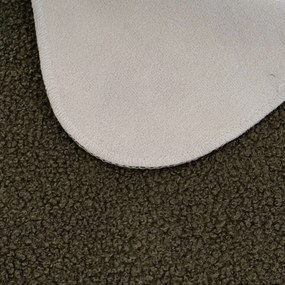 Tmavozelená syntetická kožušina 60x90 cm Sherpa – Casa Selección