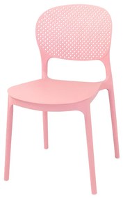 Dekorstudio Plastová stolička FLEX ružová