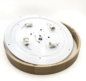Brilagi - LED stropné svietidlo CARVALHO 4xE27/60W/230V dub pr. 57,5 cm
