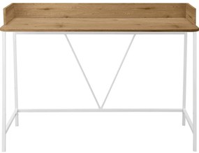 Pracovný stôl s doskou v dubovom dekore 50x120 cm Savona – Støraa