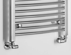 Aqualine Aqualine, ALYA vykurovacie teleso oblé 500x1110mm, chróm, LLC201
