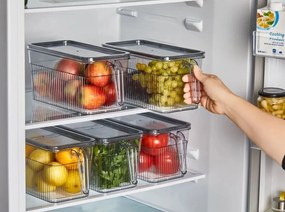 Súprava 6 ks organizérov do chladničky ONNIE II. číra