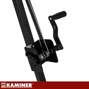 Záhradný gril Kaminer Tripod – trojnožka s nastaviteľným roštom 70 cm