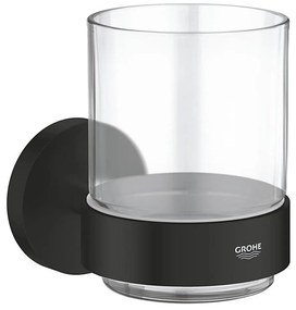GROHE 411942430 - Sklenený pohár s držiakom START čierny