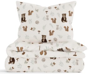 Bavlnené obliečky Renforcé – Medvedík v lese
