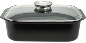 Elo 82840 Basic Pekáč so sklenenou pokrievkou a aróma úchytom Raffinesse 40 x 26 cm