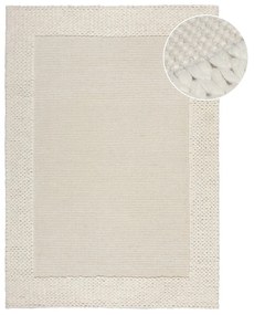 Béžový vlnený koberec 170x120 cm Rue - Flair Rugs