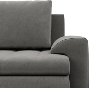 Sedacia súprava FORESTA ULL Kronos v tvare U svetlosivá