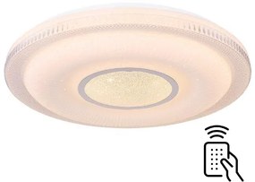 GLOBO SMART LIGHT 48007FSH-30 MAGNIFIQUE stropné LED svietidlo 500 mm 30W/2300lm 3000-6500K IP20 biela s diaľkovým ovládaním, starlight efekt