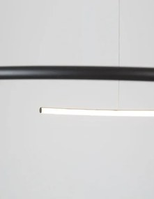 LED luster Breda 70 čierne