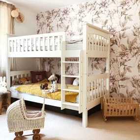 Tapeta pivonky béžová 280×100 cm