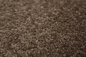 Vopi koberce Kusový koberec Eton hnedý kvetina - 120x120 kvietok cm