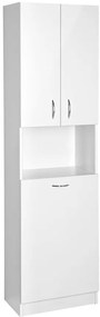 Aqualine Aqualine, SIMPLEX ECO vysoká skrinka s košom 50x180x30cm, SIME510
