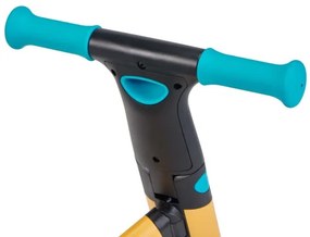 KINDERKRAFT 3v1 detské odrážadlo 4TRIKE žltá/tyrkysová