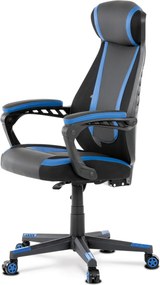 Kancelárska stolička KA-Y213 BLUE Farba: Sivá