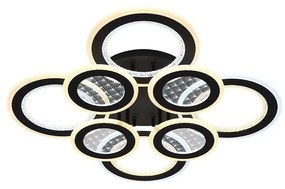 LED Stmievateľný prisadený luster LED/200W/230V 3000-6500K + diaľkové ovládanie