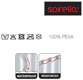 Sprchový záves 180x200 cm Goldfish – Spirella