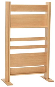 Paraván v dekore duba v prírodnej farbe Forma – Hübsch