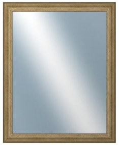 DANTIK - Zrkadlo v rámu, rozmer s rámom 80x100 cm z lišty HRAD strieborná patina (2823)