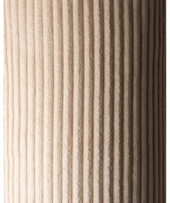 Svetlohnedý menčestrový detský pohovkový vankúš Block – Wigiwama