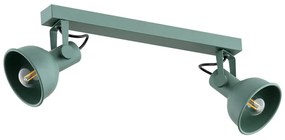 Argon 7174 - Bodové svietidlo LENORA 2xE14/7W/230V zelená