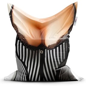 Sablio Sedací vak Korzet - 200x140 cm