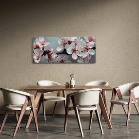 Obraz kvetov - červené (120x50 cm)