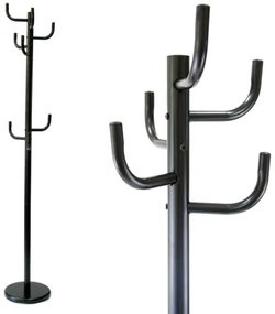 Stojanový vešiak WIKTOR čierny