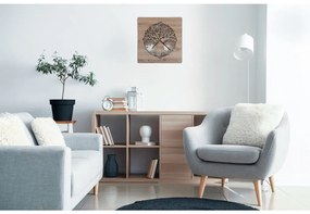 Svietiace hodiny na stenu Strom