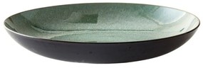 Zelená/čierna misa z kameniny ø 40 cm Gastro Black/Green – Bitz
