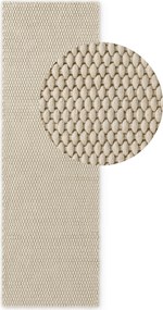 Ted Baker, Kusový koberec Ted Baker Southwark 106405 Creme, 80x250, biela, chodba / predsieň