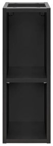 Závěsná skříňka pod umyvadlo Casad s deskou 80 cm černá