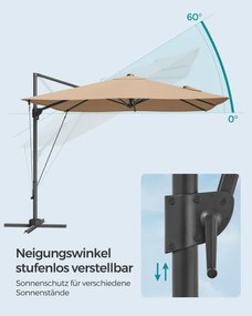 Záhradný slnečník GPU057K01